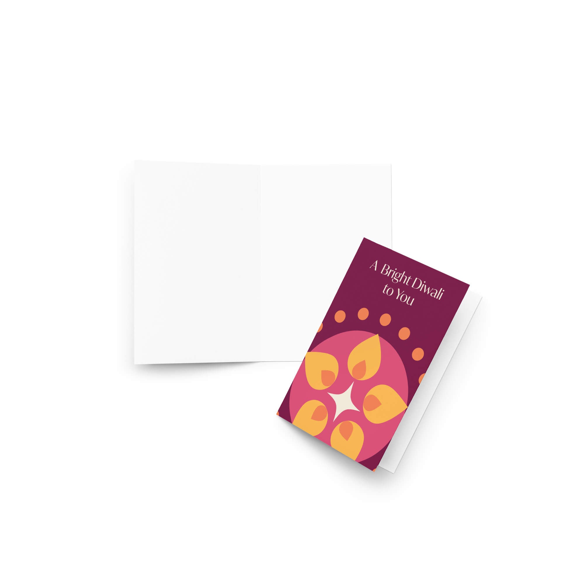 Radiant Rangoli Greeting Cards for Diwali | Festival of Light Wishes