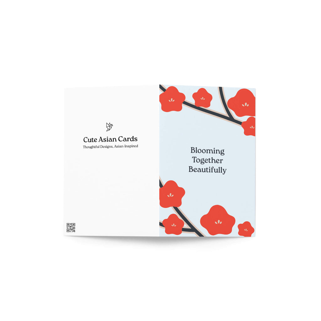 asian-wedding-cards-greeting-love-couples-newlyweds-bloom-cherry-blossom-japanese