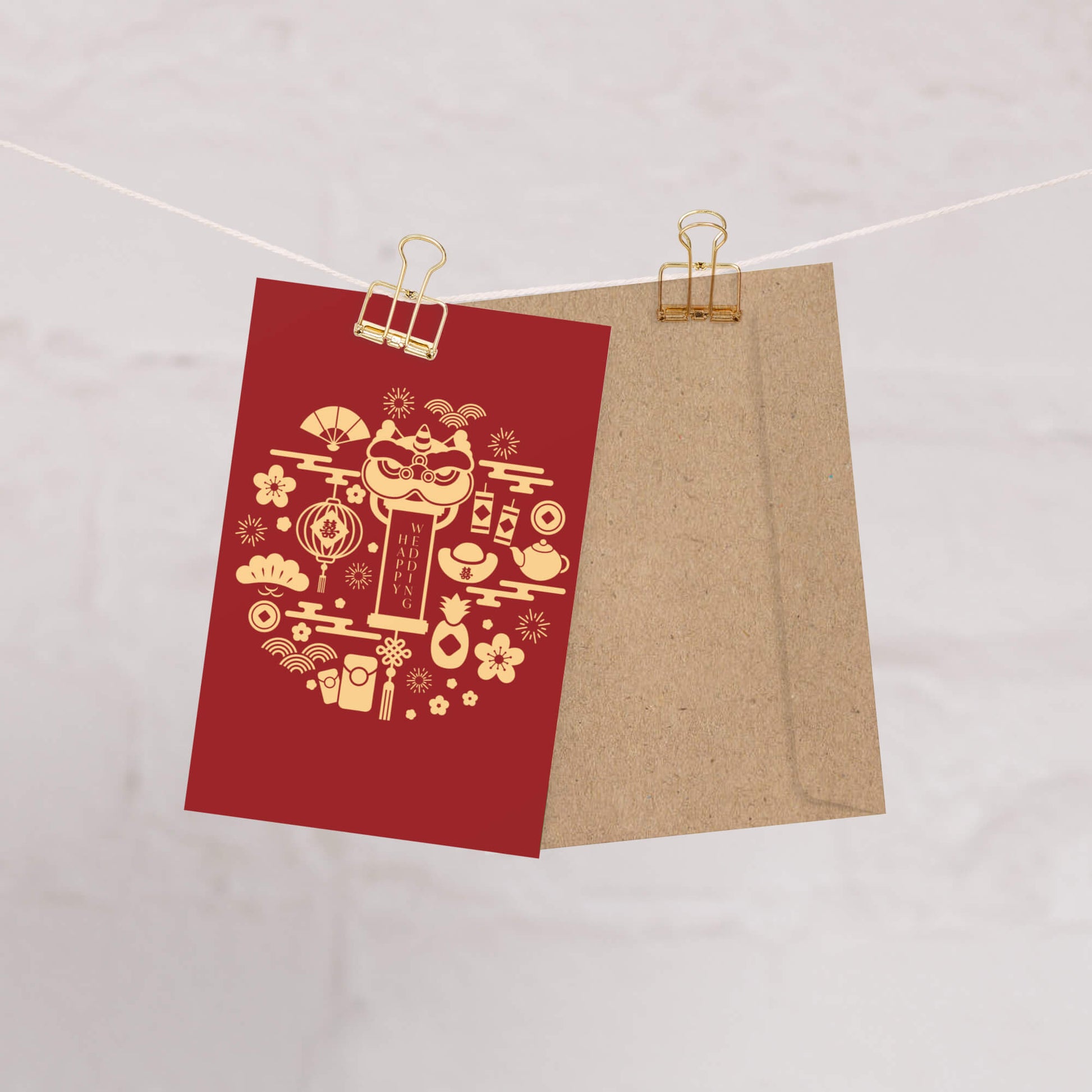 asian-wedding-cards-red-gold-lion-dance-tea-ceremony-congrats-newlyweds-couple-love-chiense-vietnamese-7