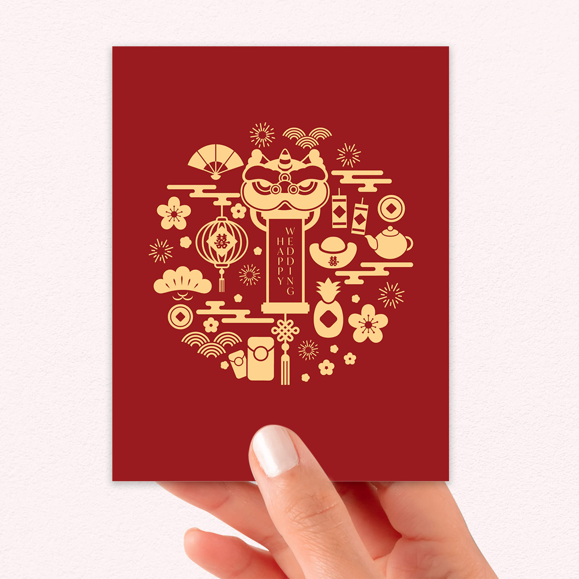 asian-wedding-cards-red-gold-lion-dance-tea-ceremony-congrats-newlyweds-couple-love-chiense-vietnamese-7