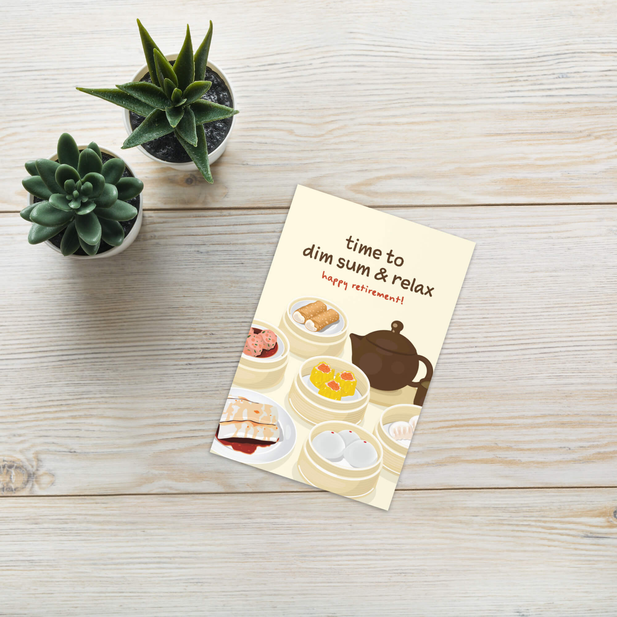 chinese-retirement-cards-dim-sum-funny-pun-tea-pot-dumplings-1