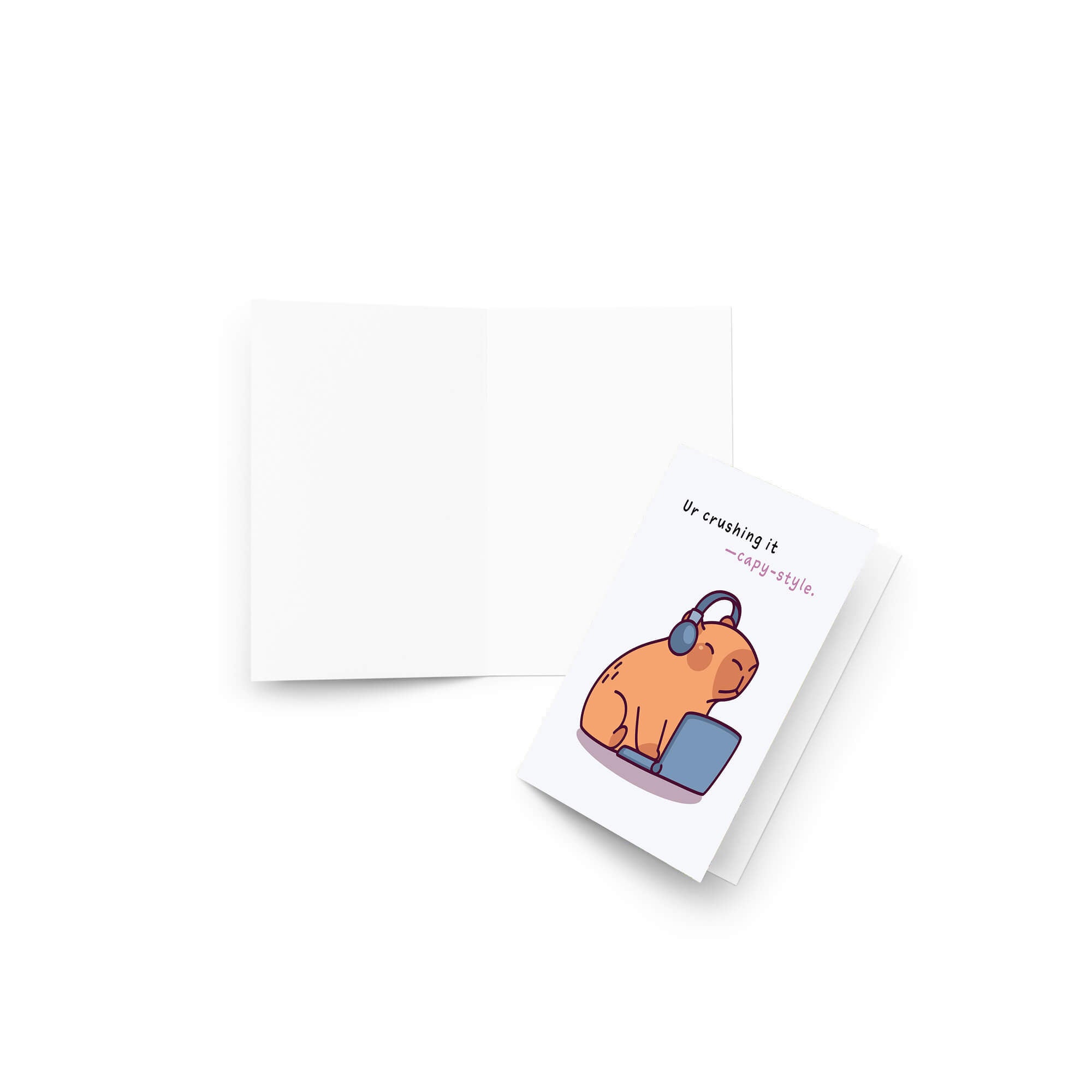 cute-capybara-youre-crushing-it-coworker-funny-work-accomplishment-laptop