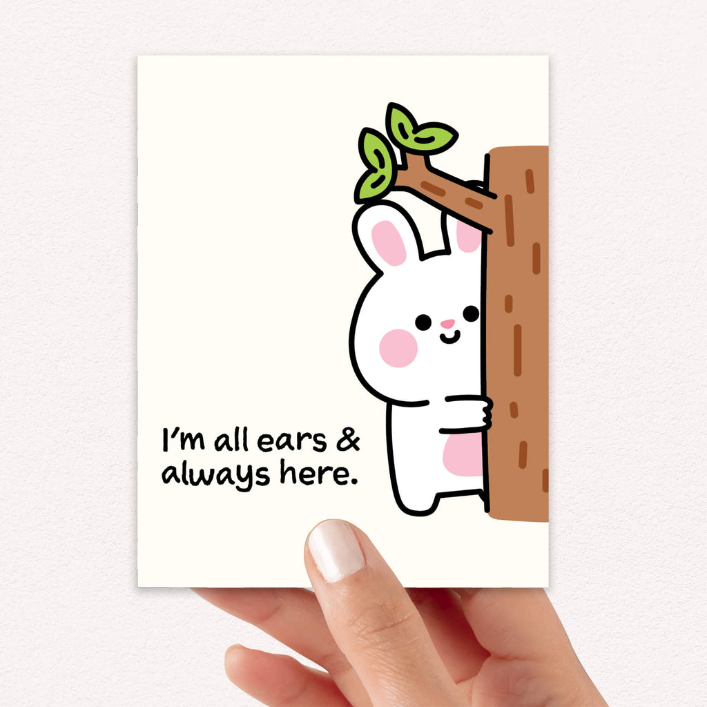 cute-white-rabbit-asian-greeting-card-encouragement-friends-get-well-sympathy