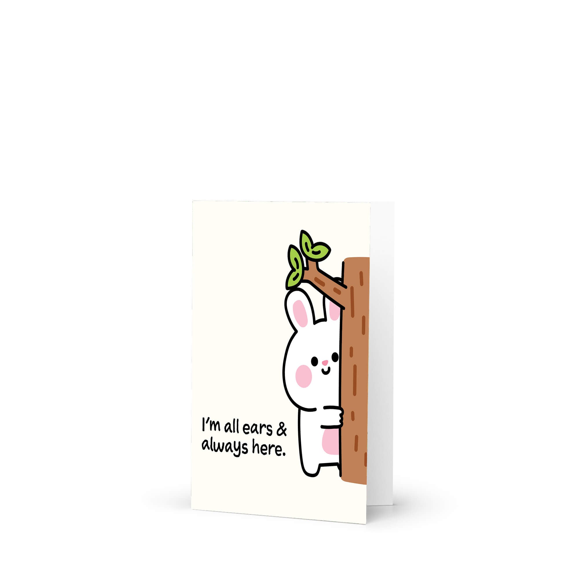 cute-white-rabbit-asian-greeting-card-encouragement-friends-get-well-sympathy
