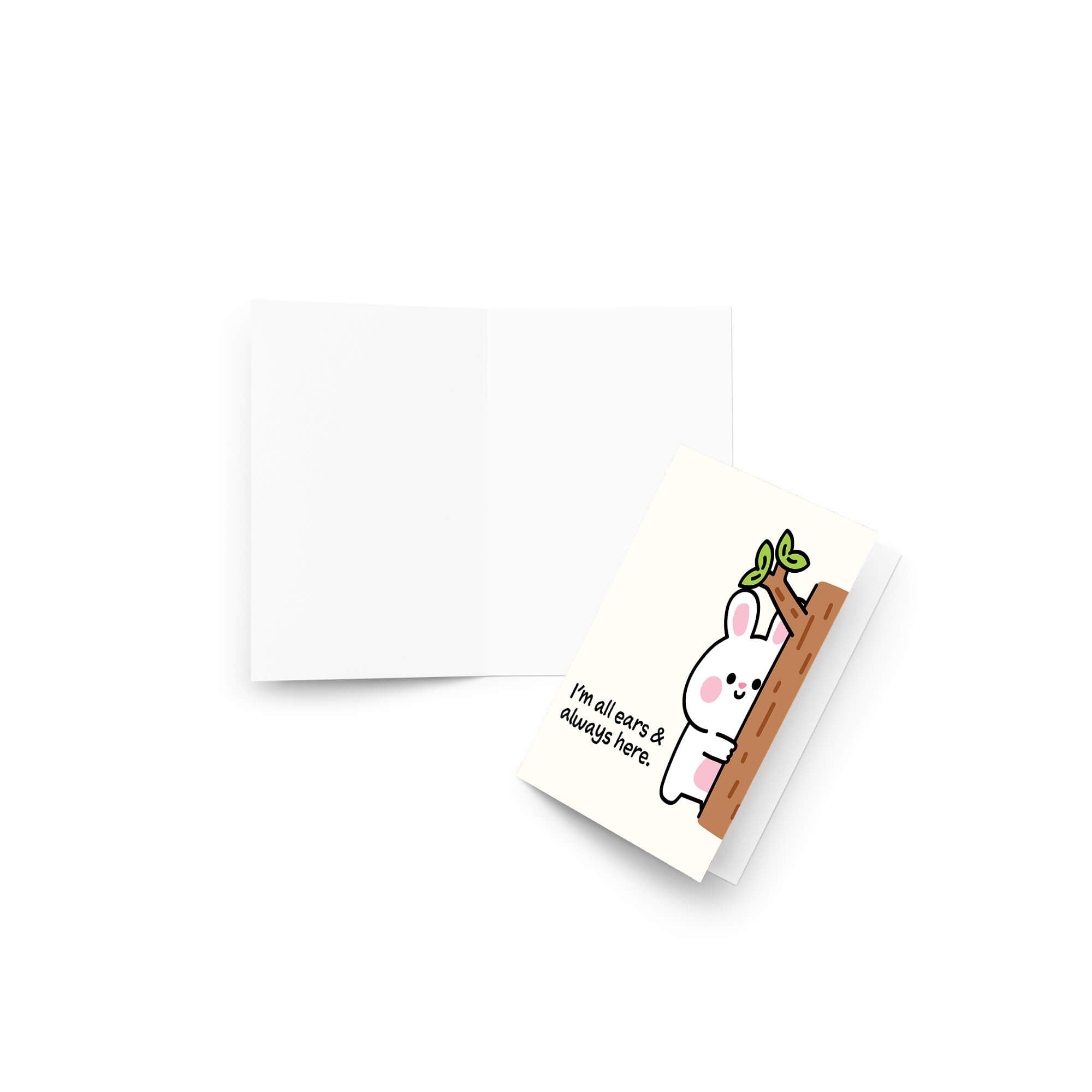 cute-white-rabbit-asian-greeting-card-encouragement-friends-get-well-sympathy