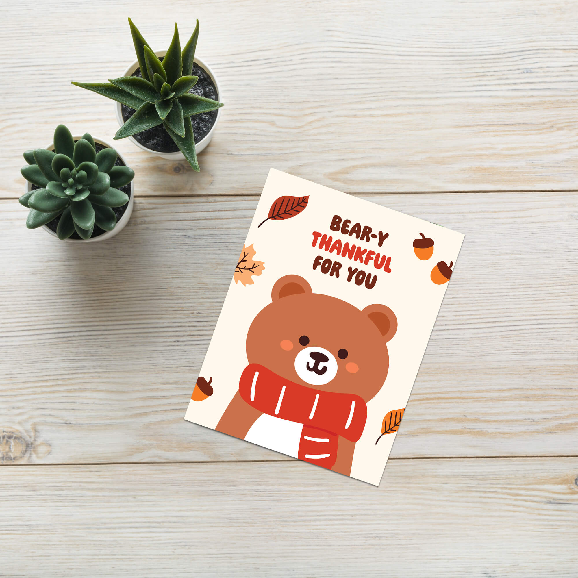 fall-cards-autumn-greeting-thanks-bushel-apples-fruit-thanksgiving-saying-bear-animal-cute-kawaii-asian-1