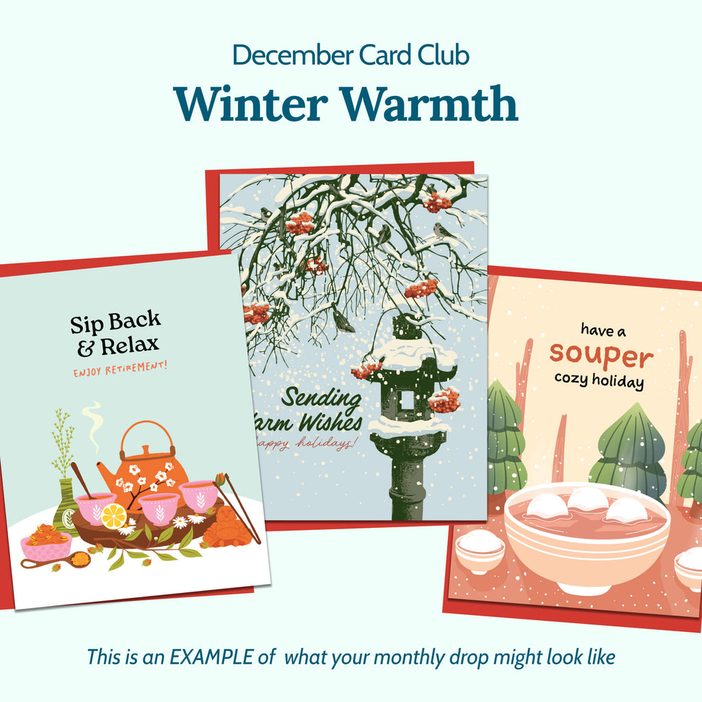 Greeting Card Subscription | The Red Envelope Club
