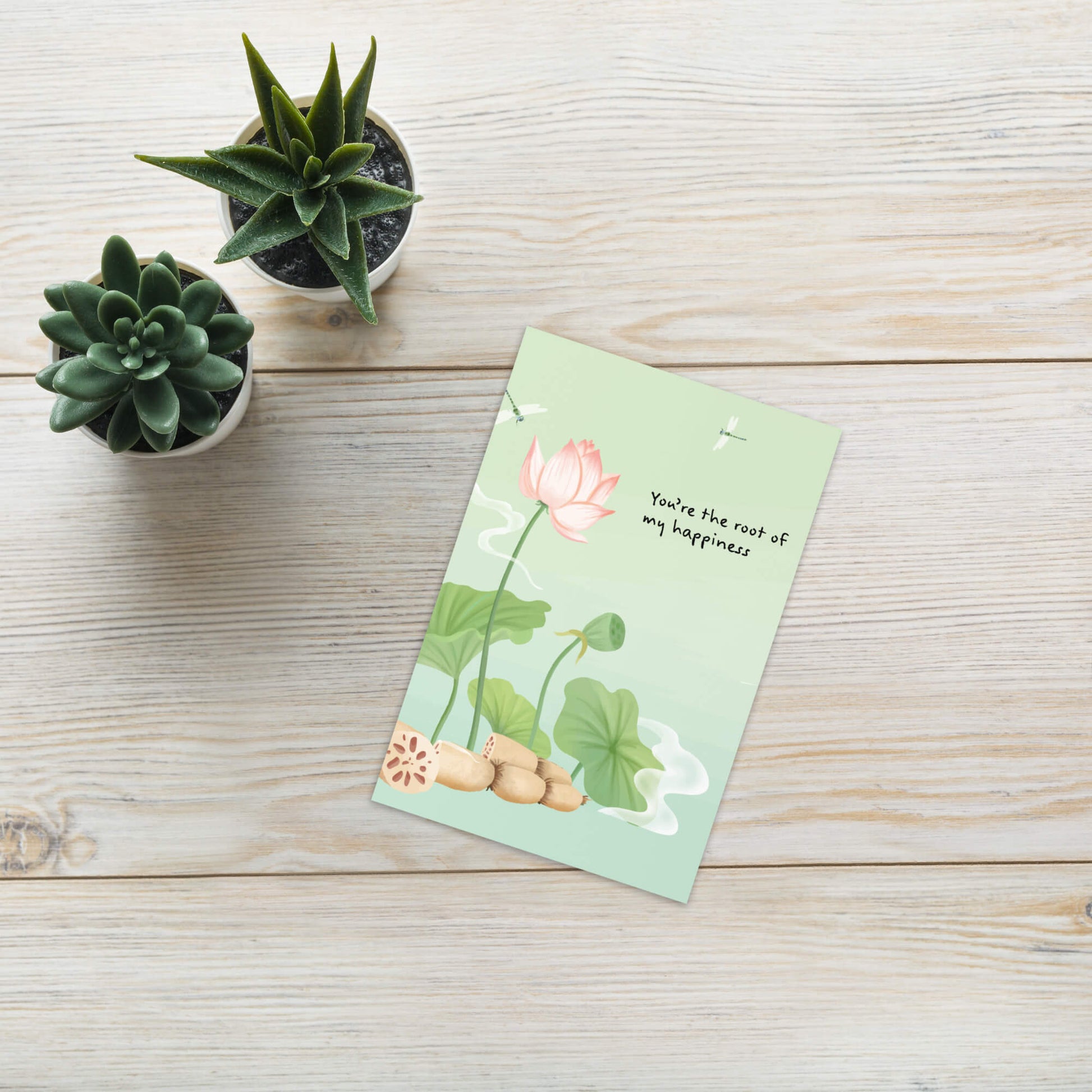 lotus-root-of-happiness-chinese-asian-card-greeting-funny-pun-0