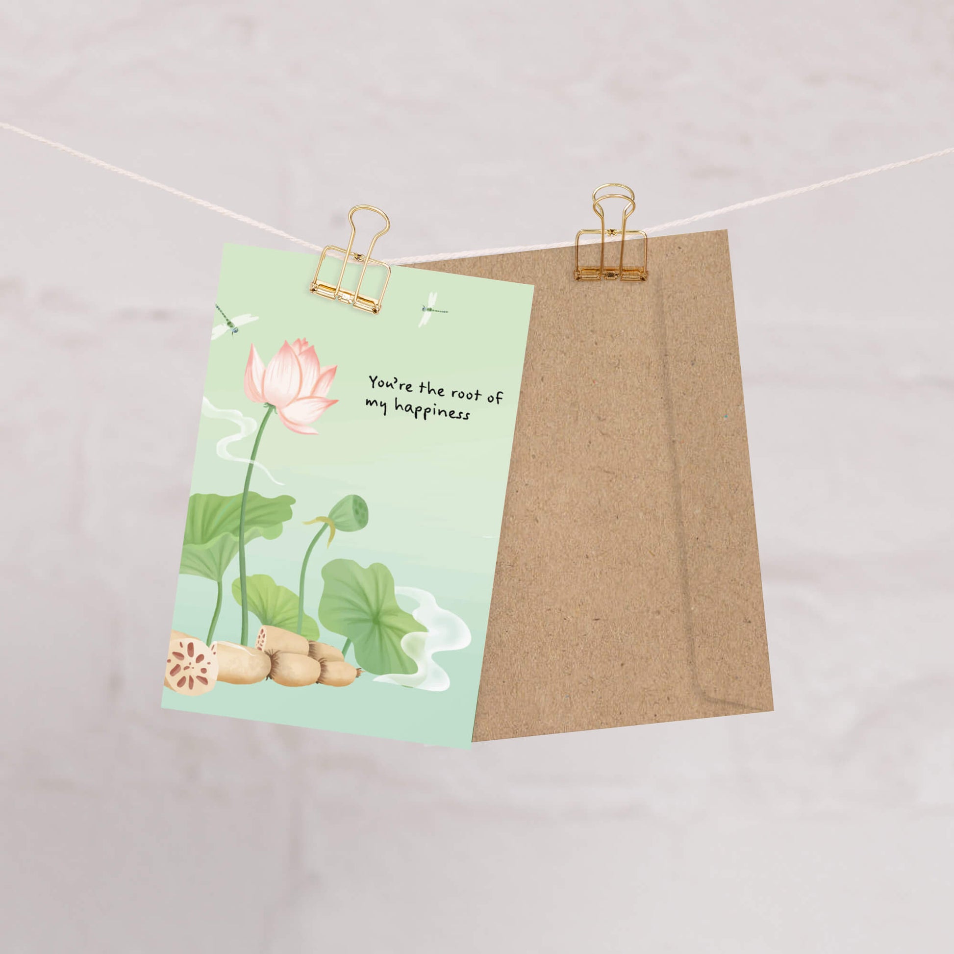 lotus-root-of-happiness-chinese-asian-card-greeting-funny-pun-0