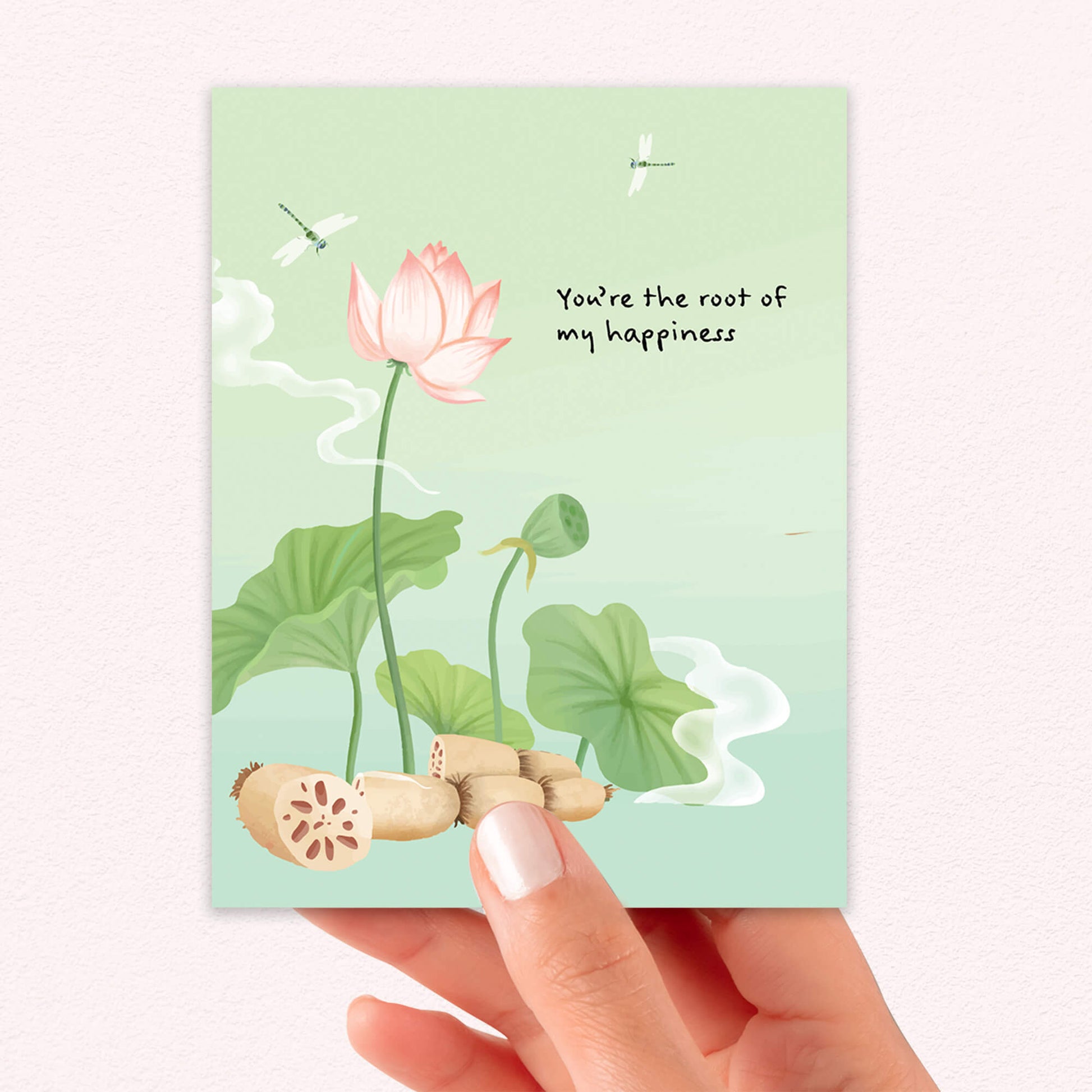 lotus-root-of-happiness-chinese-asian-card-greeting-funny-pun-0
