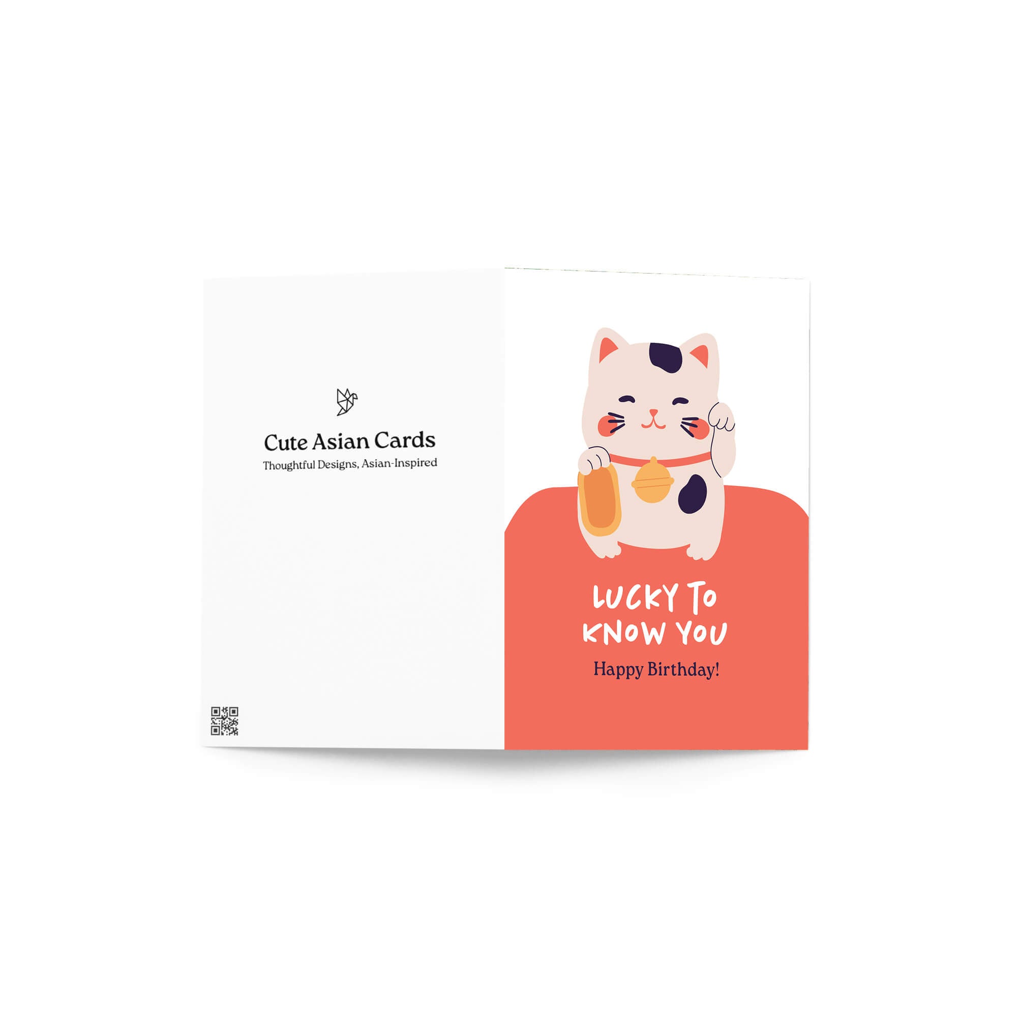 lucky-cat-happy-birthday-greeting-cards-maneki-neko-japanese-chinese-asian-blank-notes-funny-pun-2