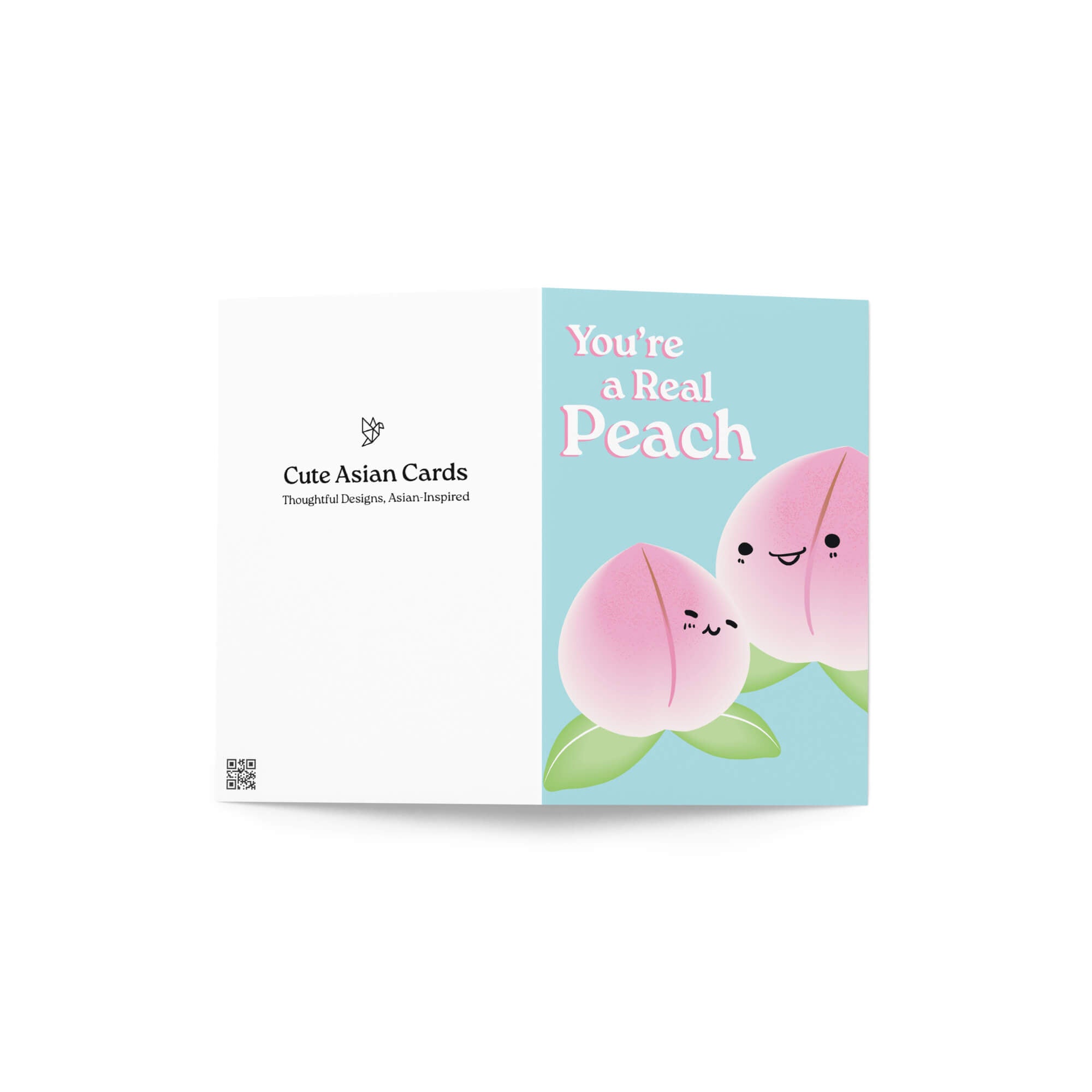 real-white-peach-asian-fruit-greeting-card-cute-lovers-couples-1