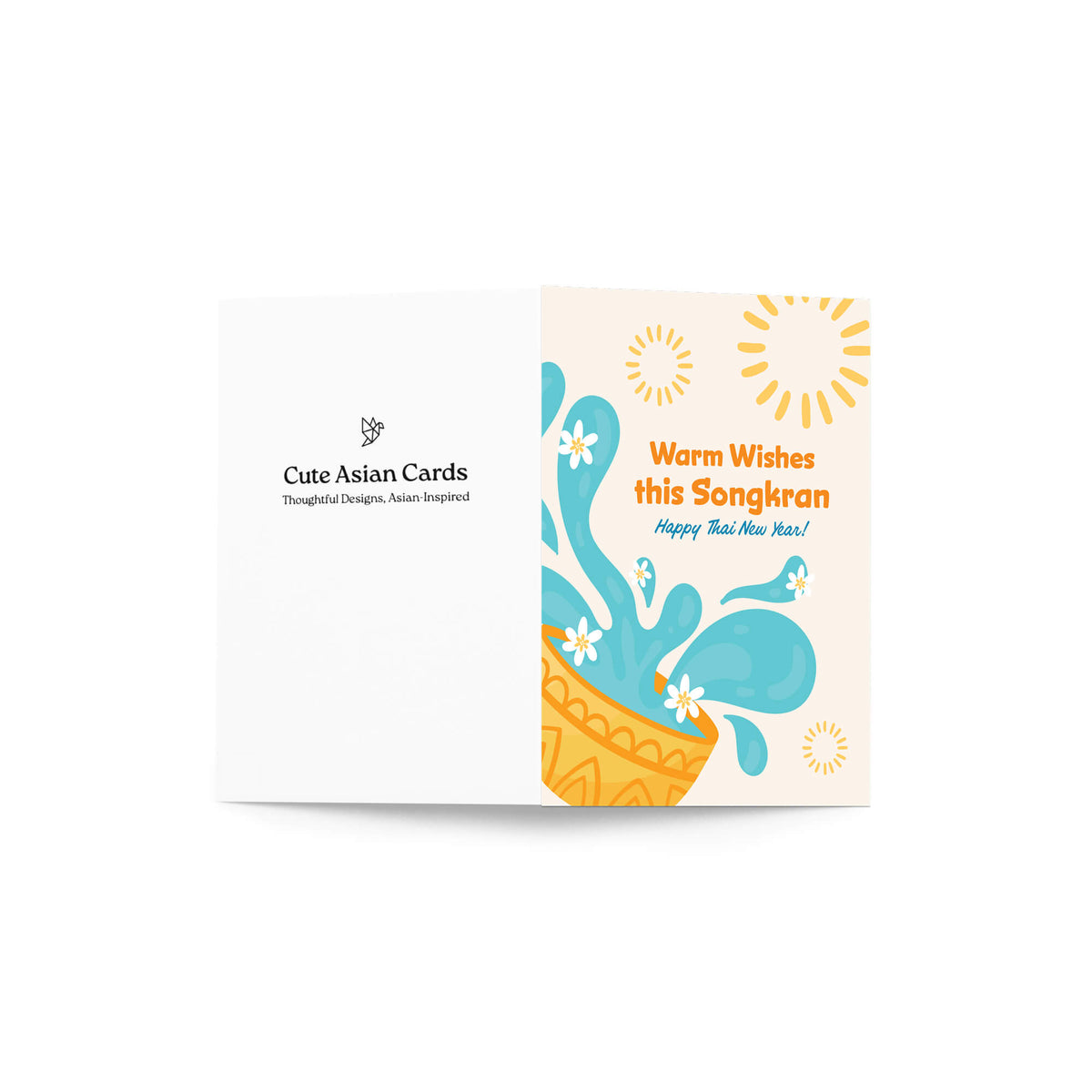 Songkran Greeting Cards | Happy Thai New Year Cards – Cute Asian Cards