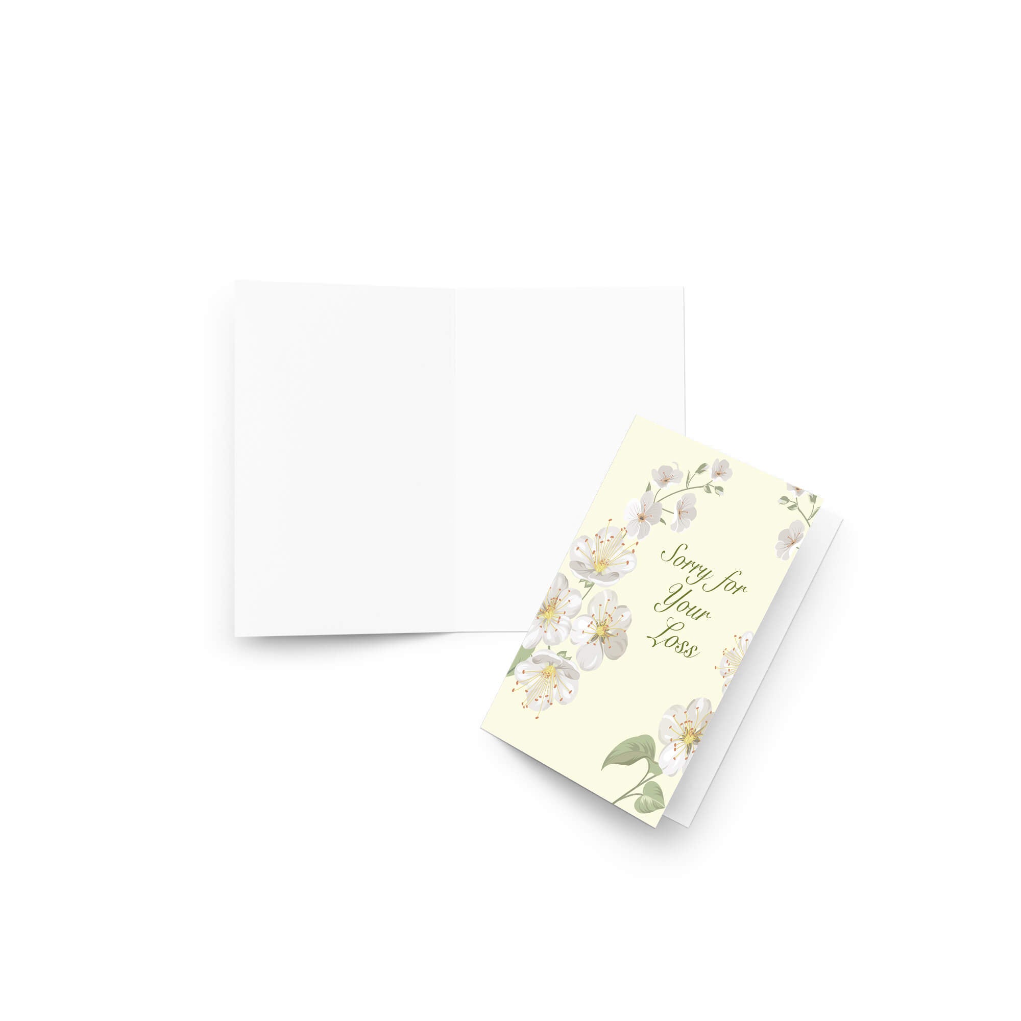Sorry for Your Loss Card | Cherry Blossom Japanese Condolences Sympathy