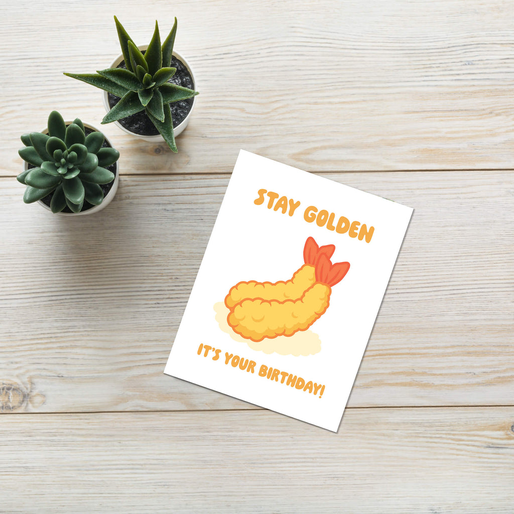 japanese tempura-japanese-happy-birthday-cards-asian-greetings-fried-food-pun-funny-blank-notes