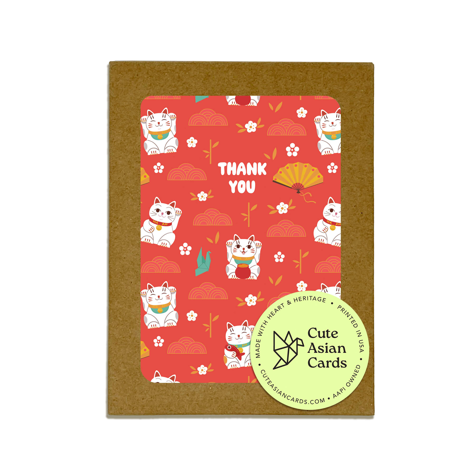 thank-you-assorted-greeting-cards-boxed-set-pack-chinese-japanese-lucky-cat-maneki-neko-gratitude-card-1