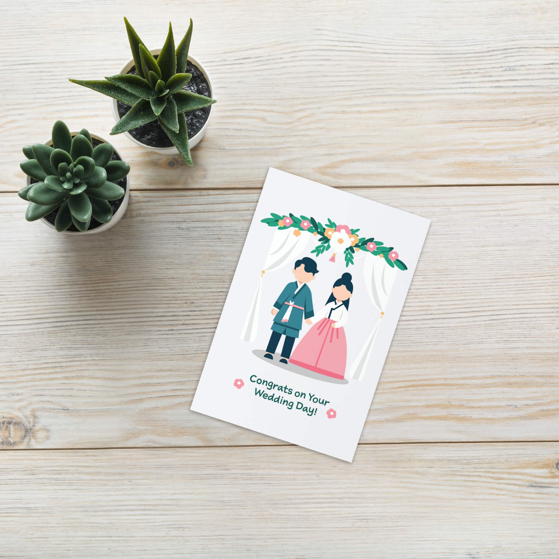 traditional-korean-couple-newlyweds-congratulations-greeting-asian-wedding-cards-ceremony-hanbok