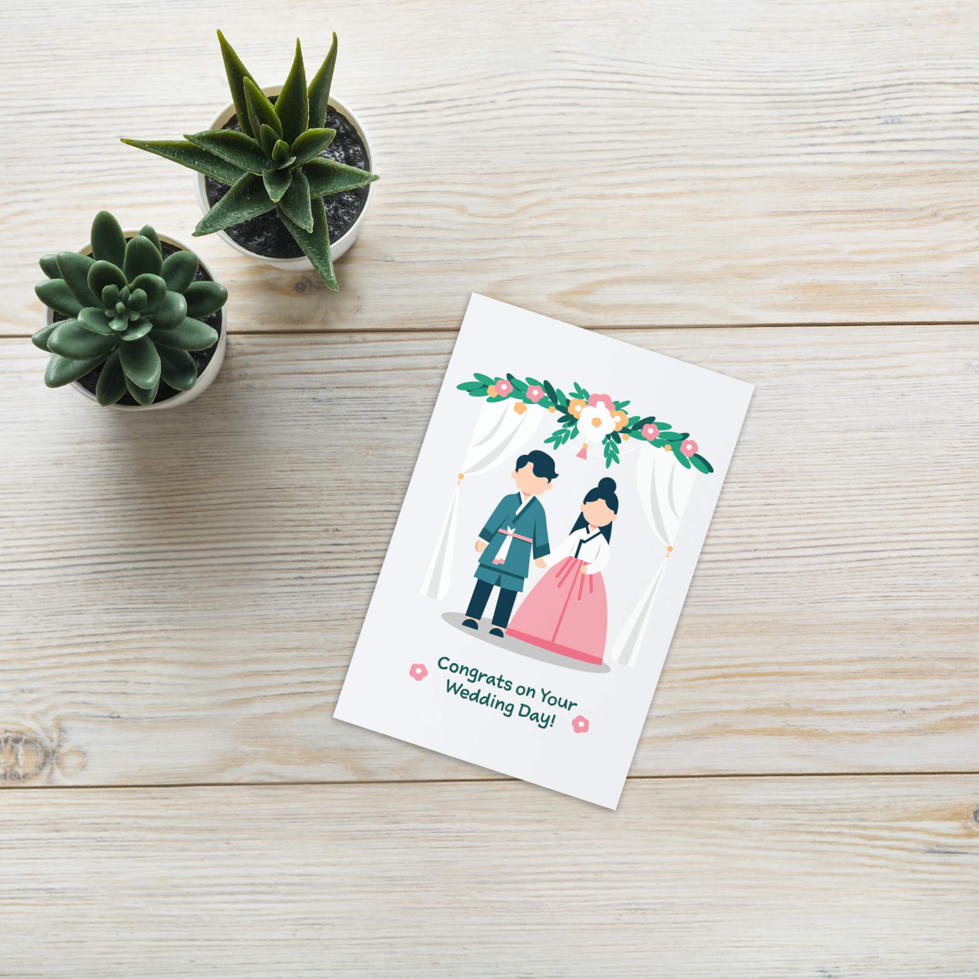 traditional-korean-couple-newlyweds-congratulations-greeting-asian-wedding-cards-ceremony-hanbok