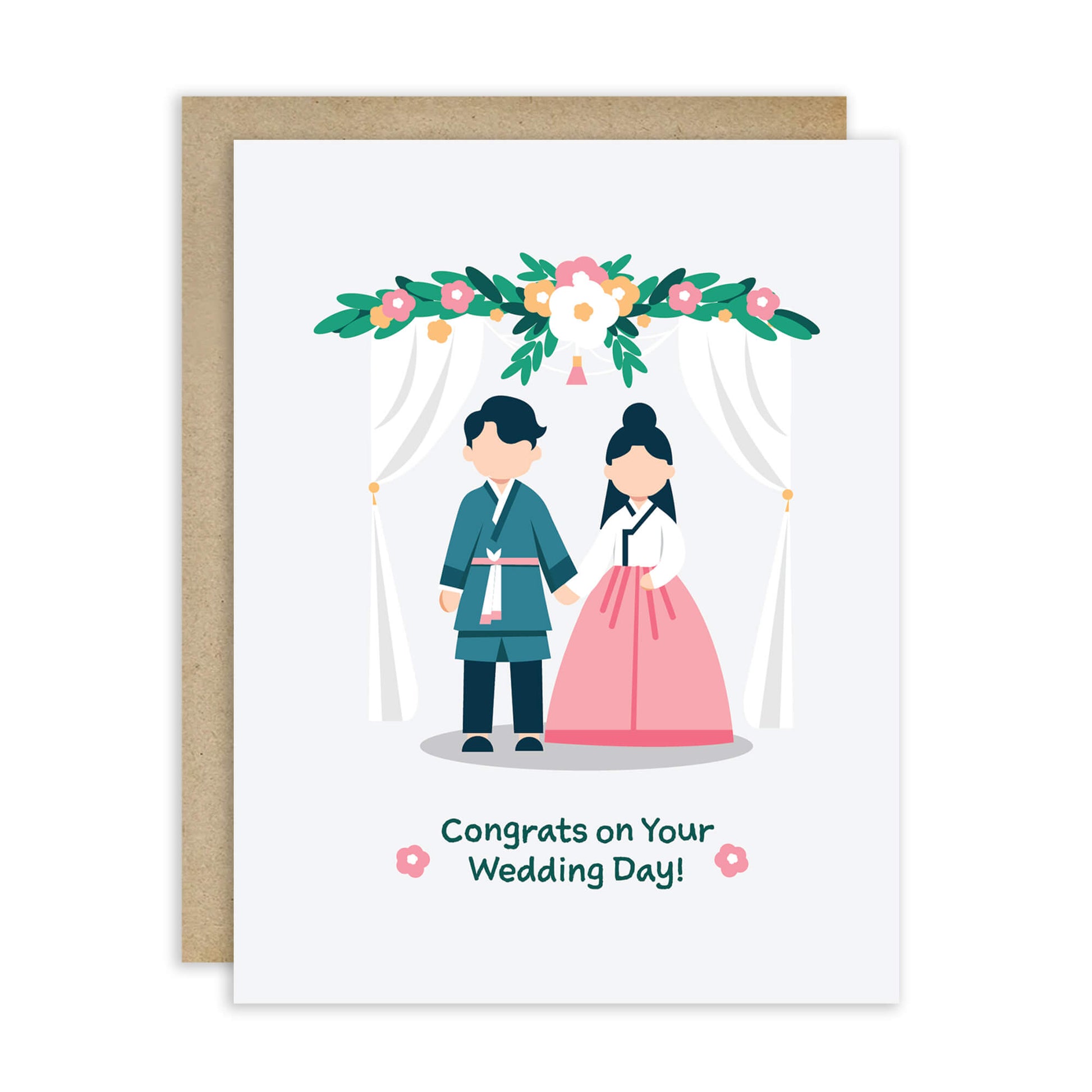 traditional-korean-couple-newlyweds-congratulations-greeting-asian-wedding-cards-ceremony-hanbok