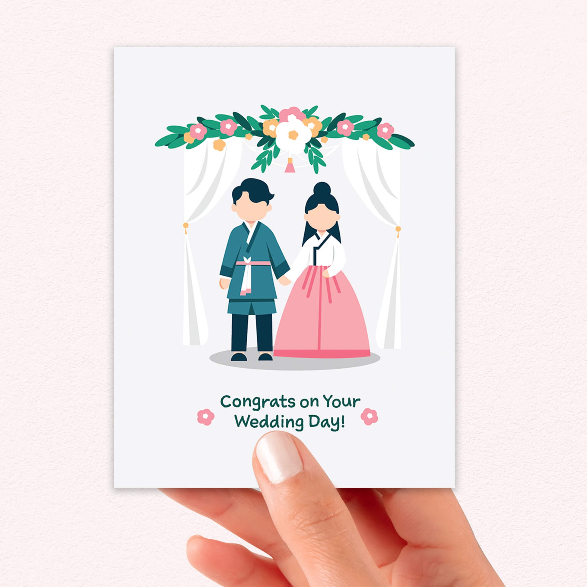traditional-korean-couple-newlyweds-congratulations-greeting-asian-wedding-cards-ceremony-hanbok