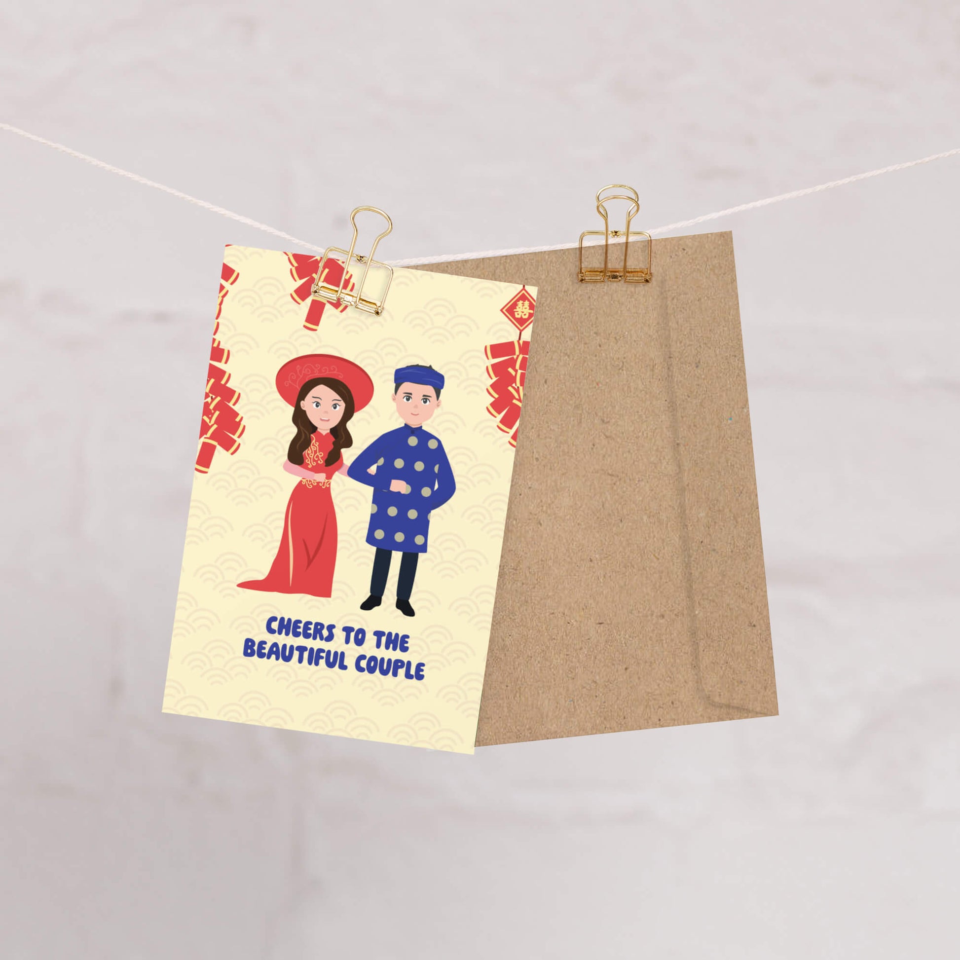 vietnamese-wedding-cards-chinese-red-ao-dai-traditional-ceremony-firecrackers-greetings-3