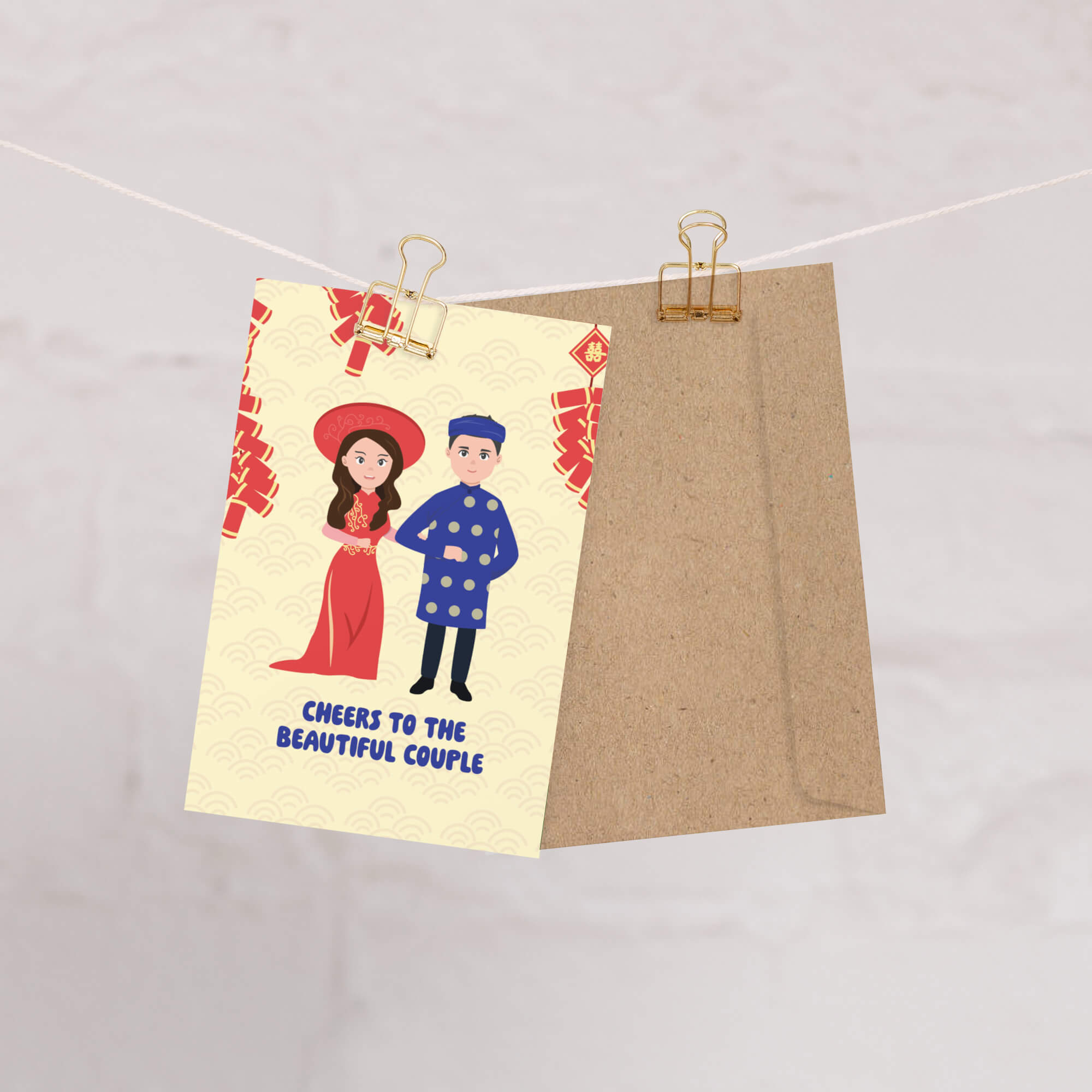 vietnamese-wedding-cards-chinese-red-ao-dai-traditional-ceremony-firecrackers-greetings-3