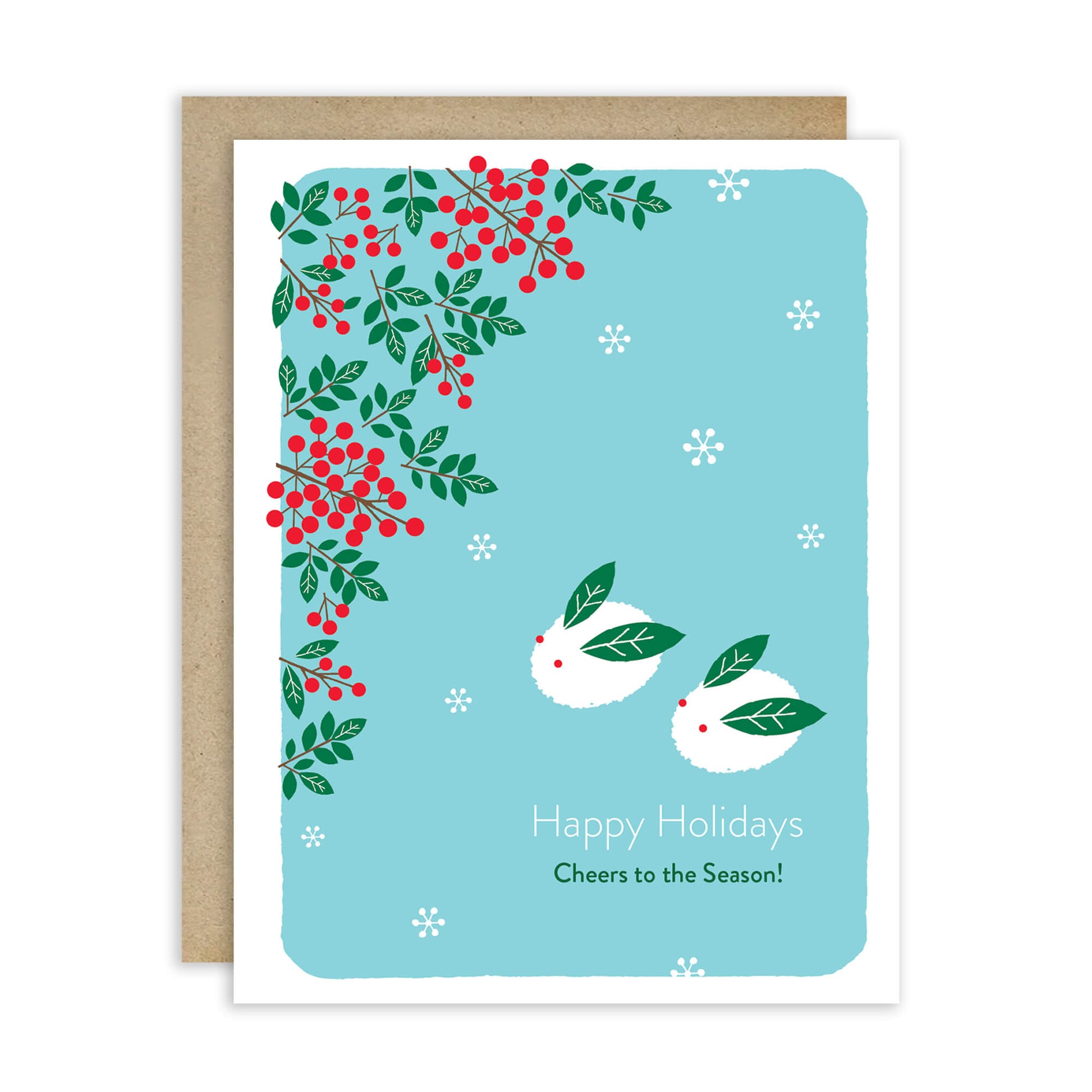 white-rabbit-christmas-winter-japanese-holiday-cards-greetings-asian-animal-mistletoe-7