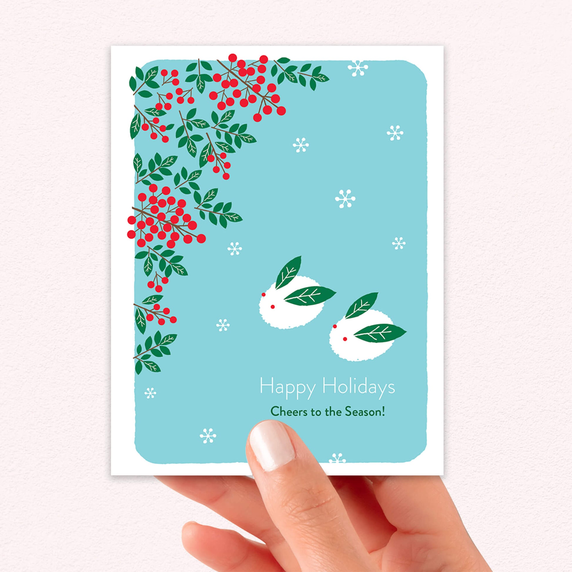 white-rabbit-christmas-winter-japanese-holiday-cards-greetings-asian-animal-mistletoe-7